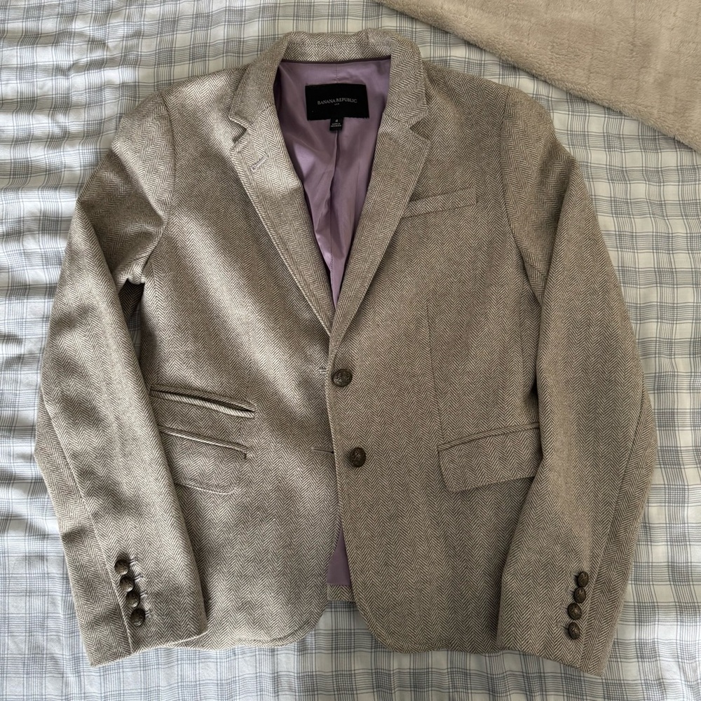Banana Republic tan blazer